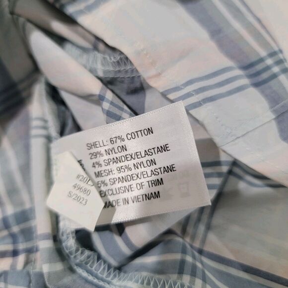 Orvis Lot Of 2 Womens Open Air Caster Plaid Size Medium Button Up Fishing Hiking - Picture 8 of 10